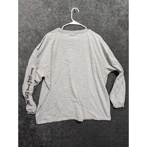 Jansport Notre Dame Fighting Irish Long Sleeve T Shirt Mens XXL Gray N D